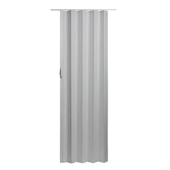 Homestyles Regent Vinyl Accordion Door, 36 inch x 80 inch, White Mist