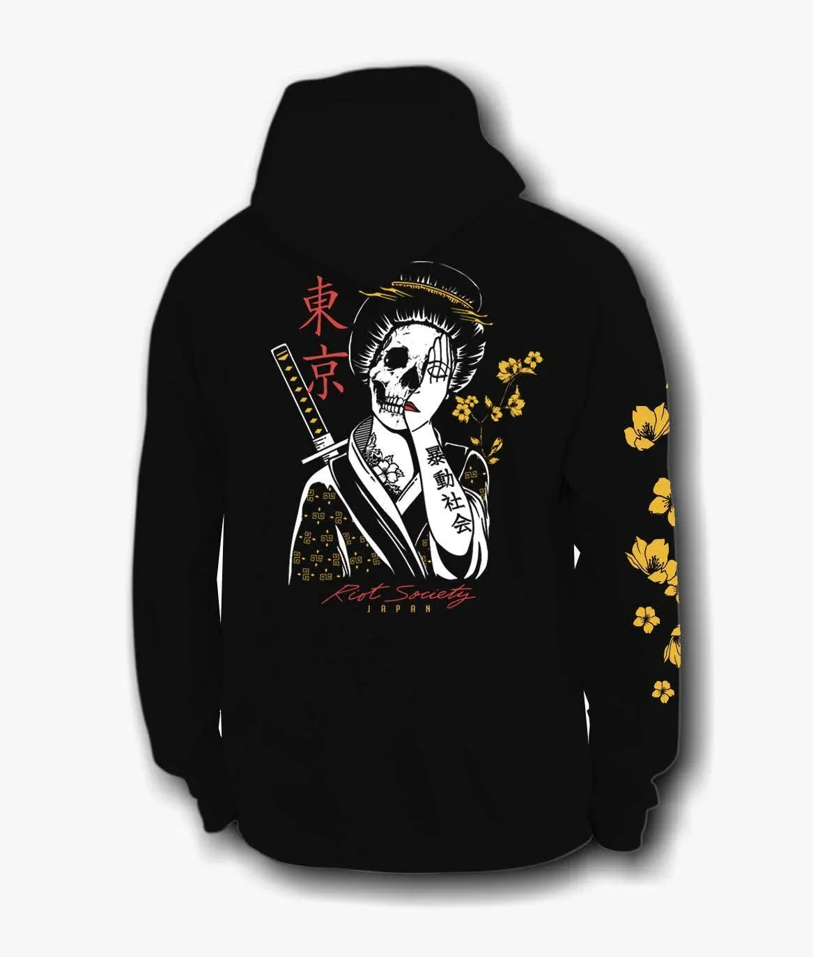 Riot Society Men's Graphic or Embroidered Hoodie Hooded Sweatshirt