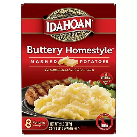 Idahoan Buttery Homestyle Mashed Potatoes