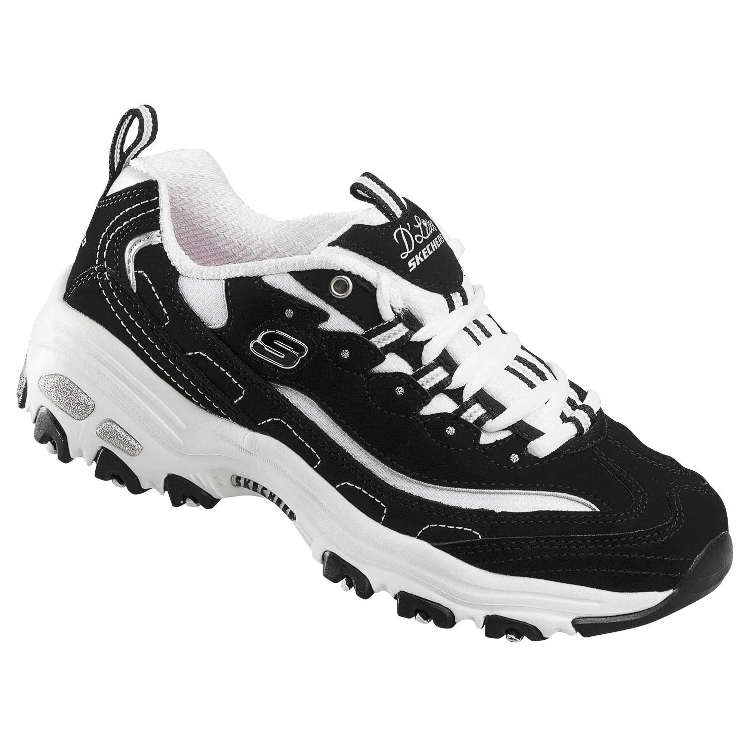 Skechers Women's D'Lites-Biggest Fan Trainers