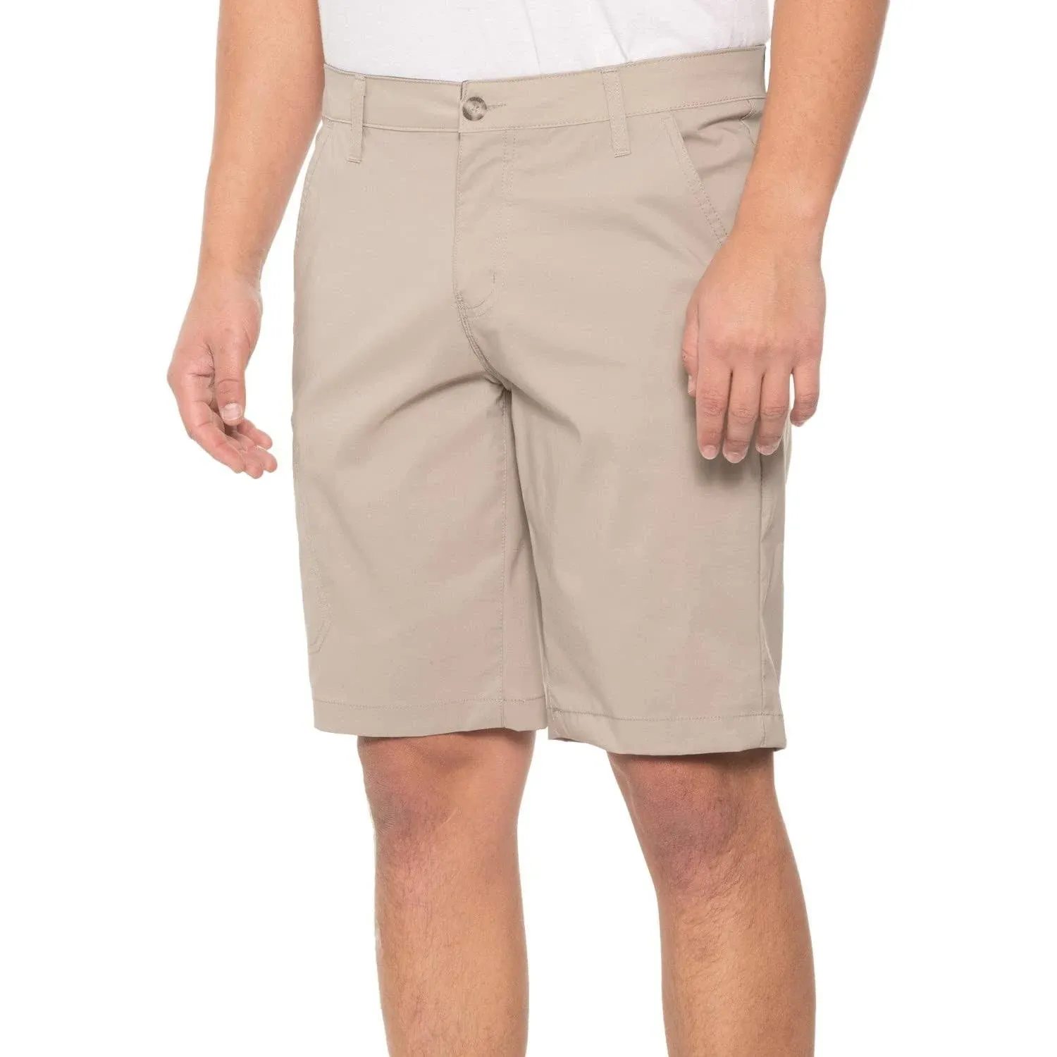 Eddie Bauer Men's Rainier Shorts, Dune, 38, Hiking Shorts