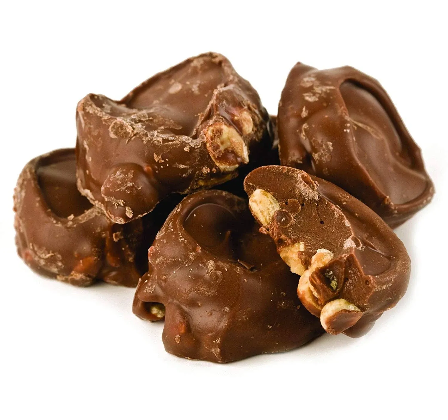 Candy Retailer Milk Chocolate Covered Peanut Clusters 1 lb.