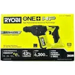 Ryobi Psbrh01b ONE+ HP 18V Brushless Cordless Compact 5/8 in. SDS Rotary Hammer (Tool Only)