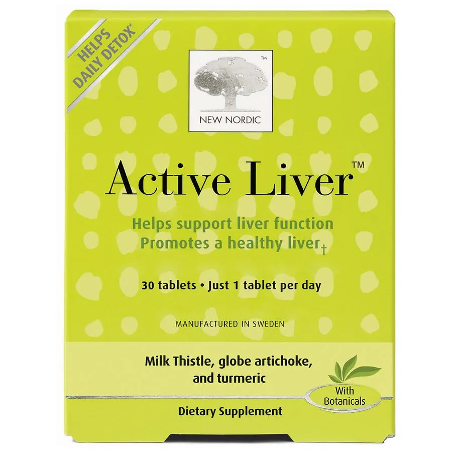 New Nordic Active Liver Tablets - 30.0 ea