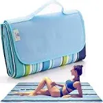 Beach Blanket Extra Large Picnic Blanket Sandproof Waterproof Outdoor Indoor ...