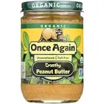 Once Again Organic Peanut Butter, Crunchy - 16 oz jar