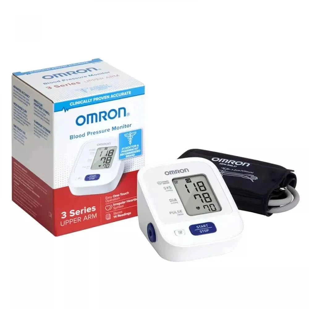 Omron 3 Series Upper Arm Blood Pressure Monitor