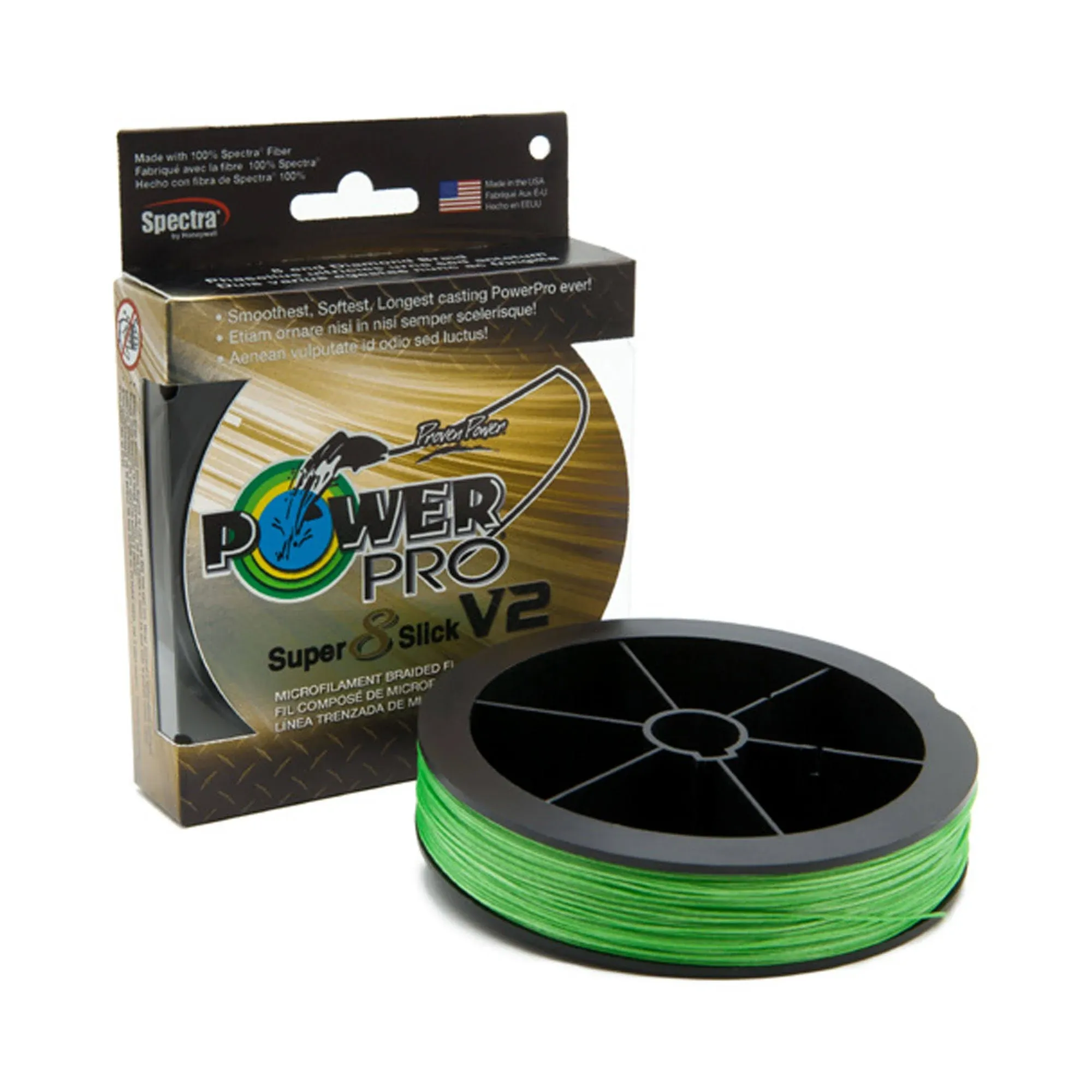 Power Pro Line - 31500101500C - Ssv2 10#1500yd Aqua Grn