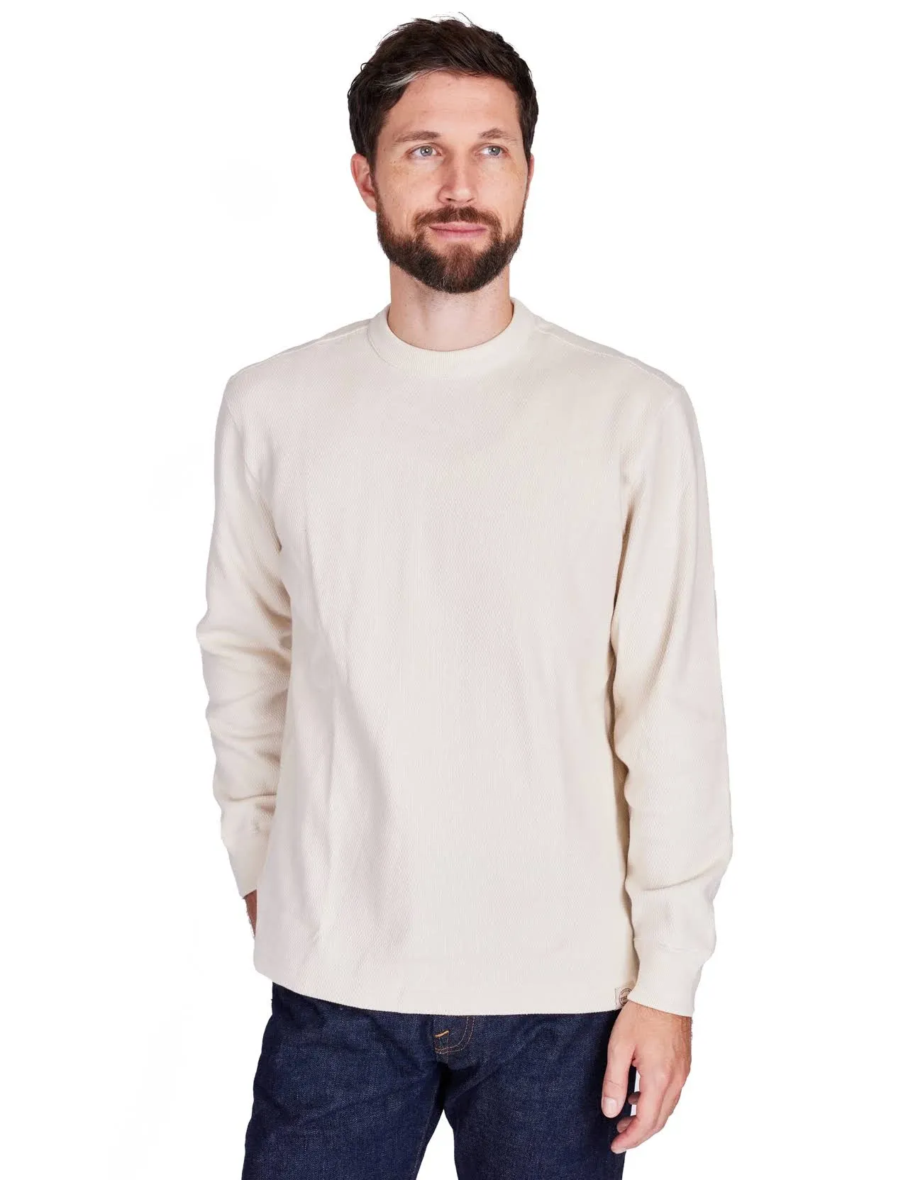 Filson Waffle Knit Thermal Crew Sand