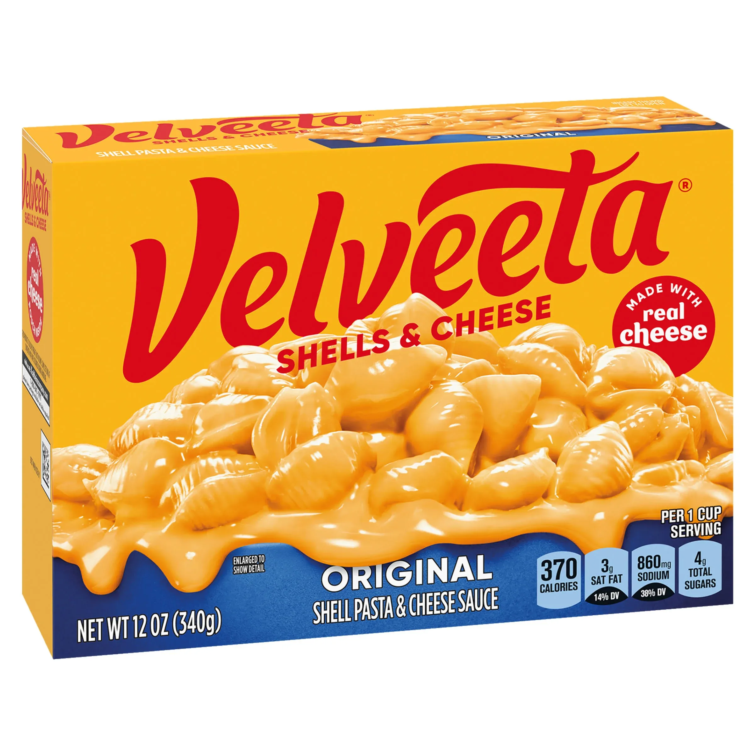 Velveeta Shells & Cheese, Original - 12 oz