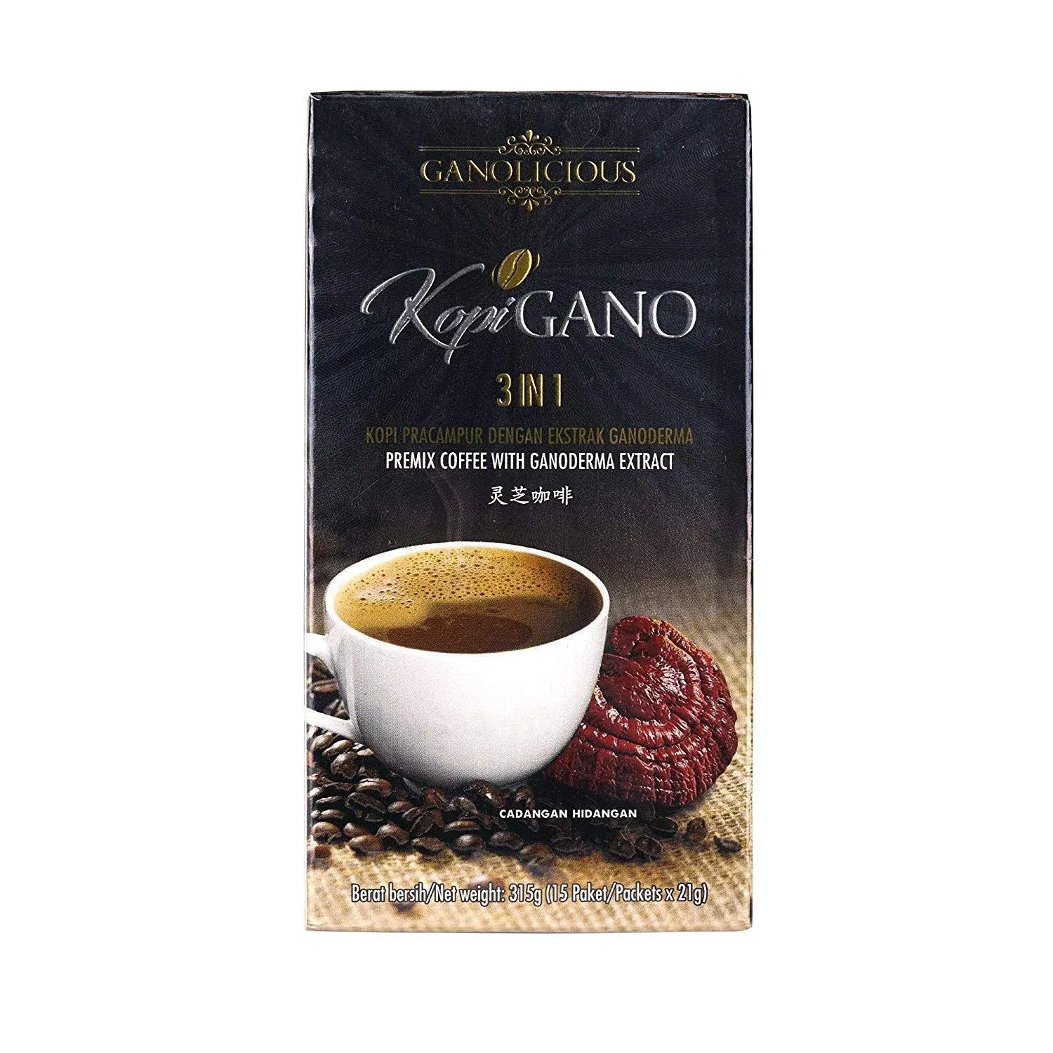 Gano Excel Cafe 3in1 Coffee Ganoderma 10 Box