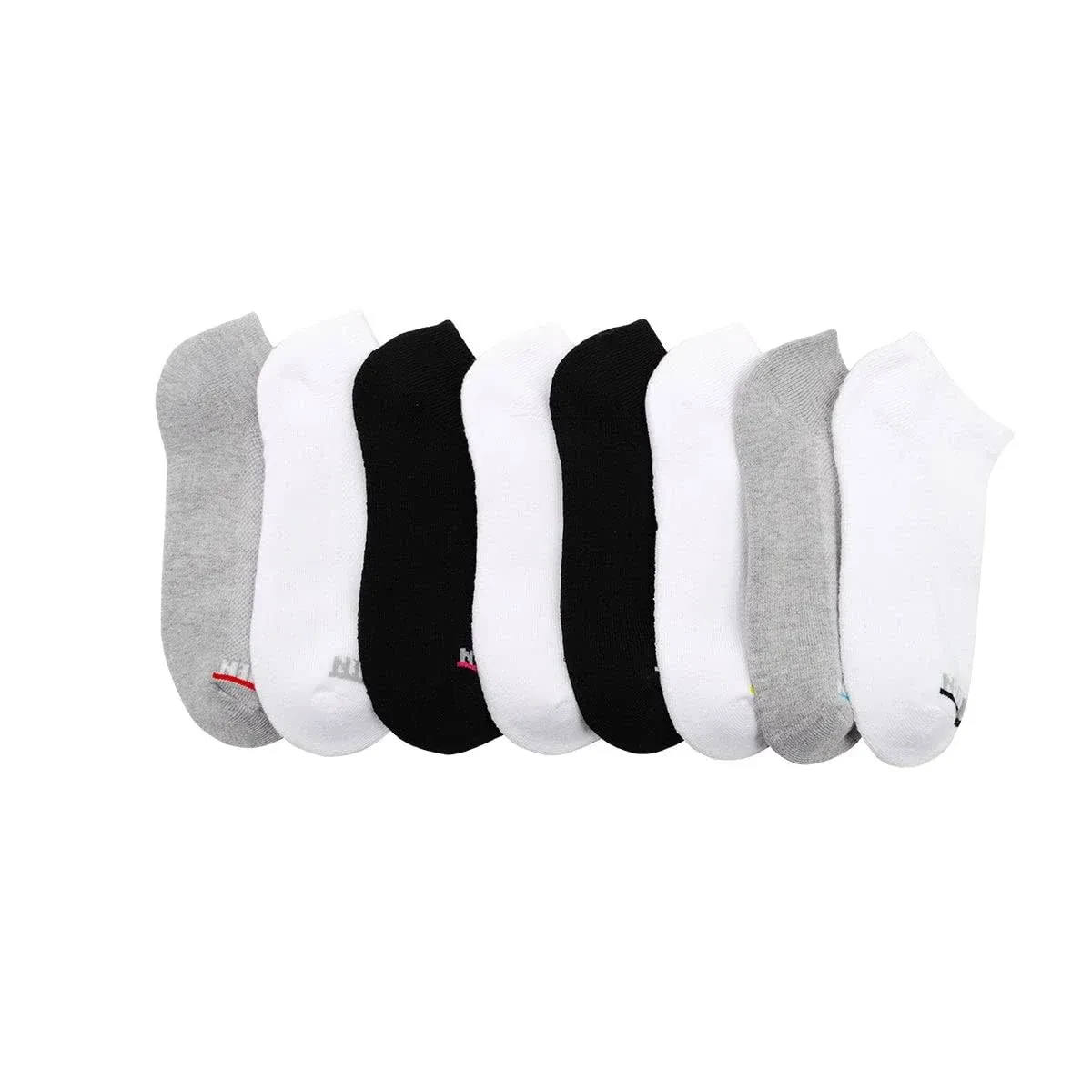 Steve Madden Women's 6, 8 and 10 Pairs Low Cut Cushioned Sneaker Socks Workout Running Sport Socks - Ankle Socks for Women