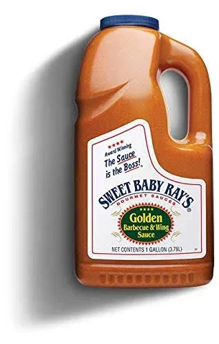  Sweet Baby Ray&#039;s 1 Gallon Golden BBQ &amp; Wing Sauce