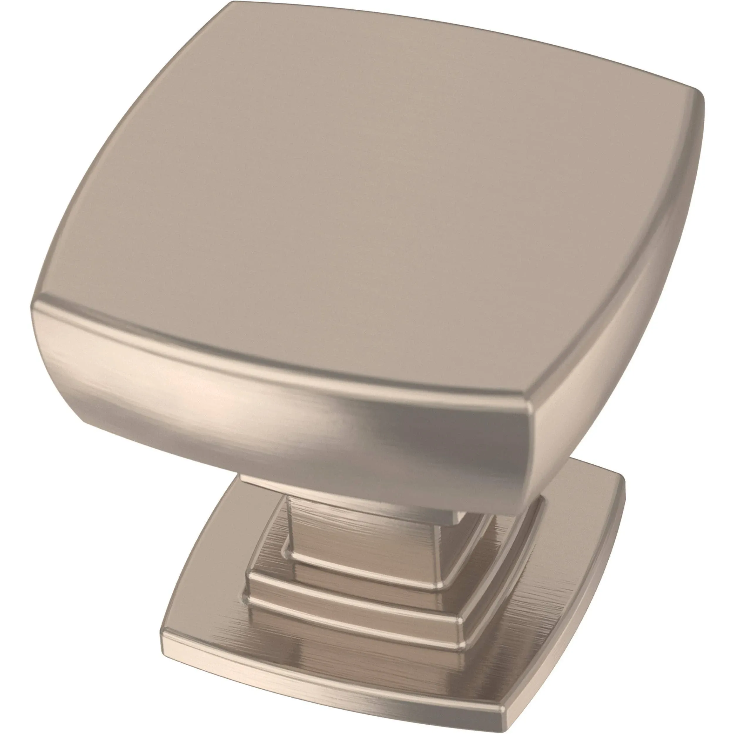 Franklin Brass P29542K-B1 Webber 1-1/8" Square Cabinet Knob - Pack of - Satin Nickel