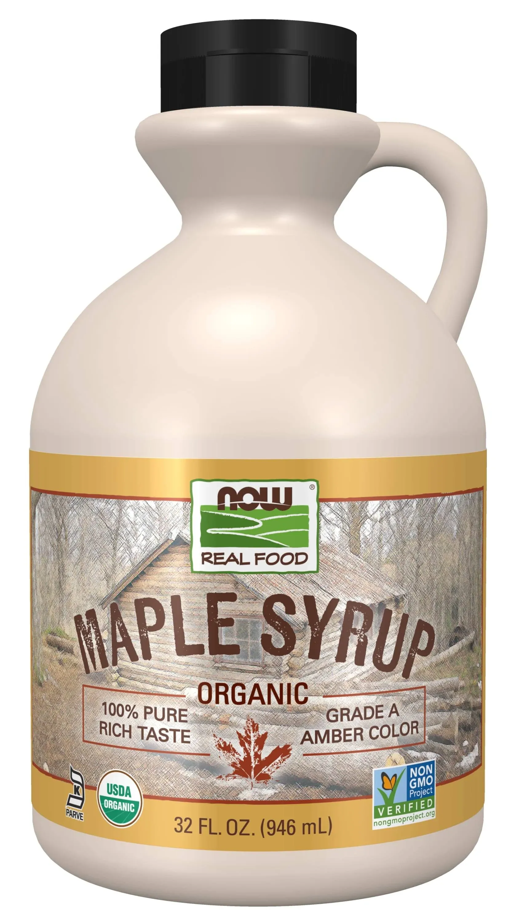 Now Foods, Maple Syrup Organic, Grade A 32 oz