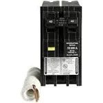 Square D Homeline 40 Amp 2-Pole GFCI Circuit Breaker HOM240GFIC