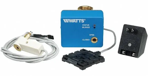 Watts 3/4&#034; Lfwds-Sp-R Lead Free Water Detector Shutoff,3/4 In.