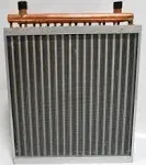 12x12 Water to Air Heat Exchanger Hot Water Coil Outdoor Wood Furnace