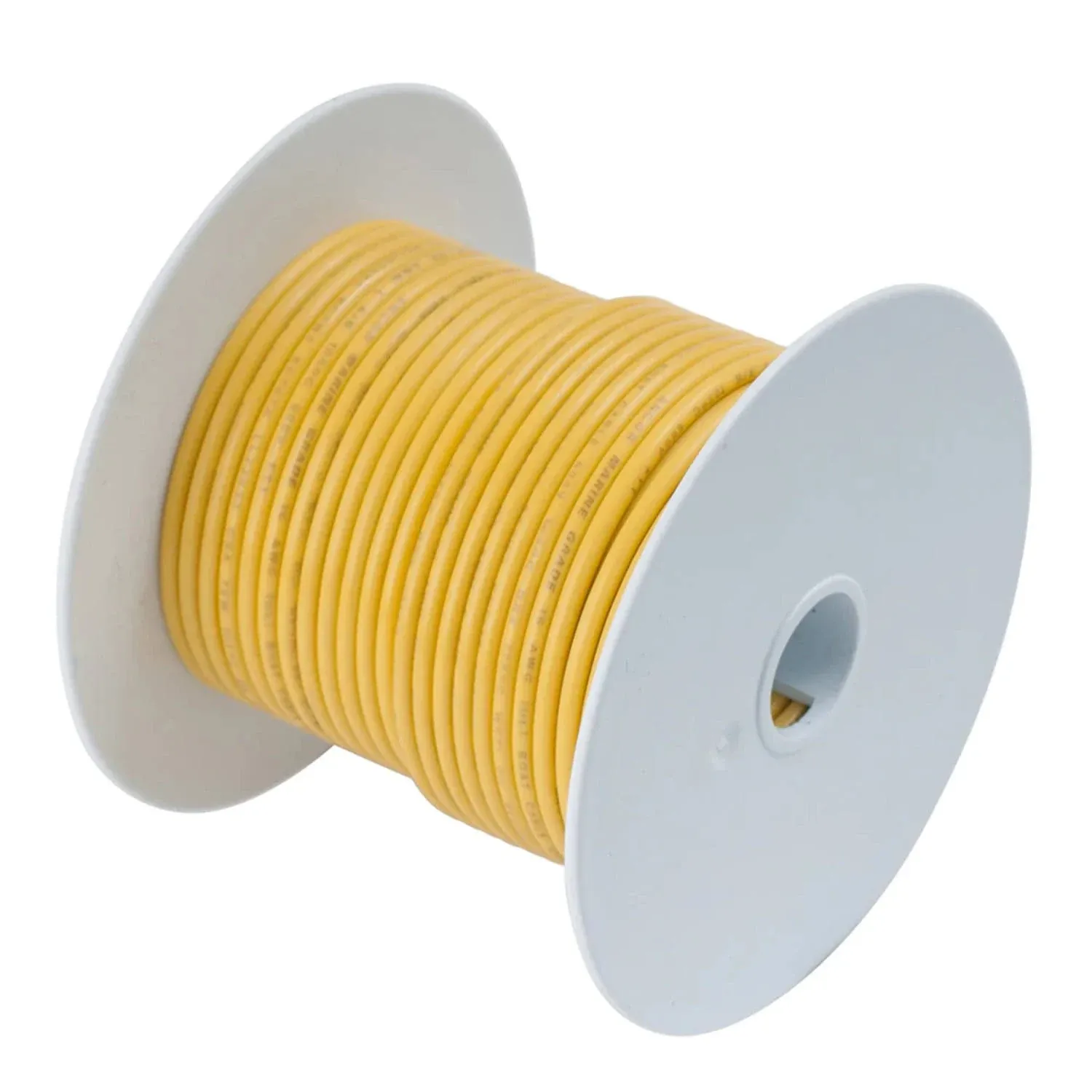 Ancor 1/0 AWG Tinned Copper Battery Cable - 50' Yellow