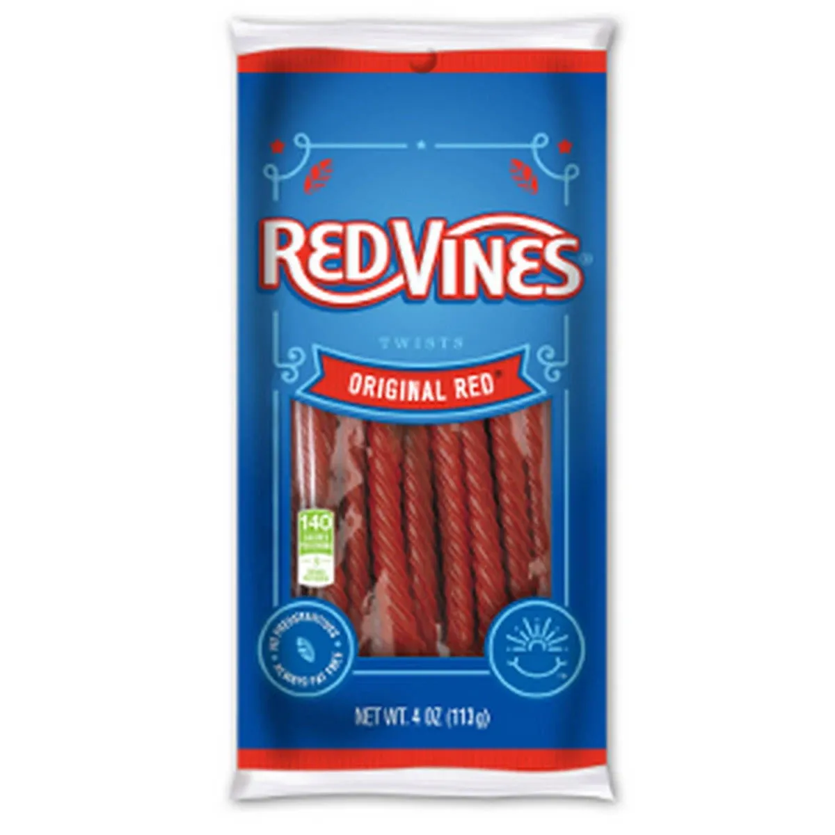 Red Vines Original Red Twists Licorice, 4 Ounce, 24 per Case