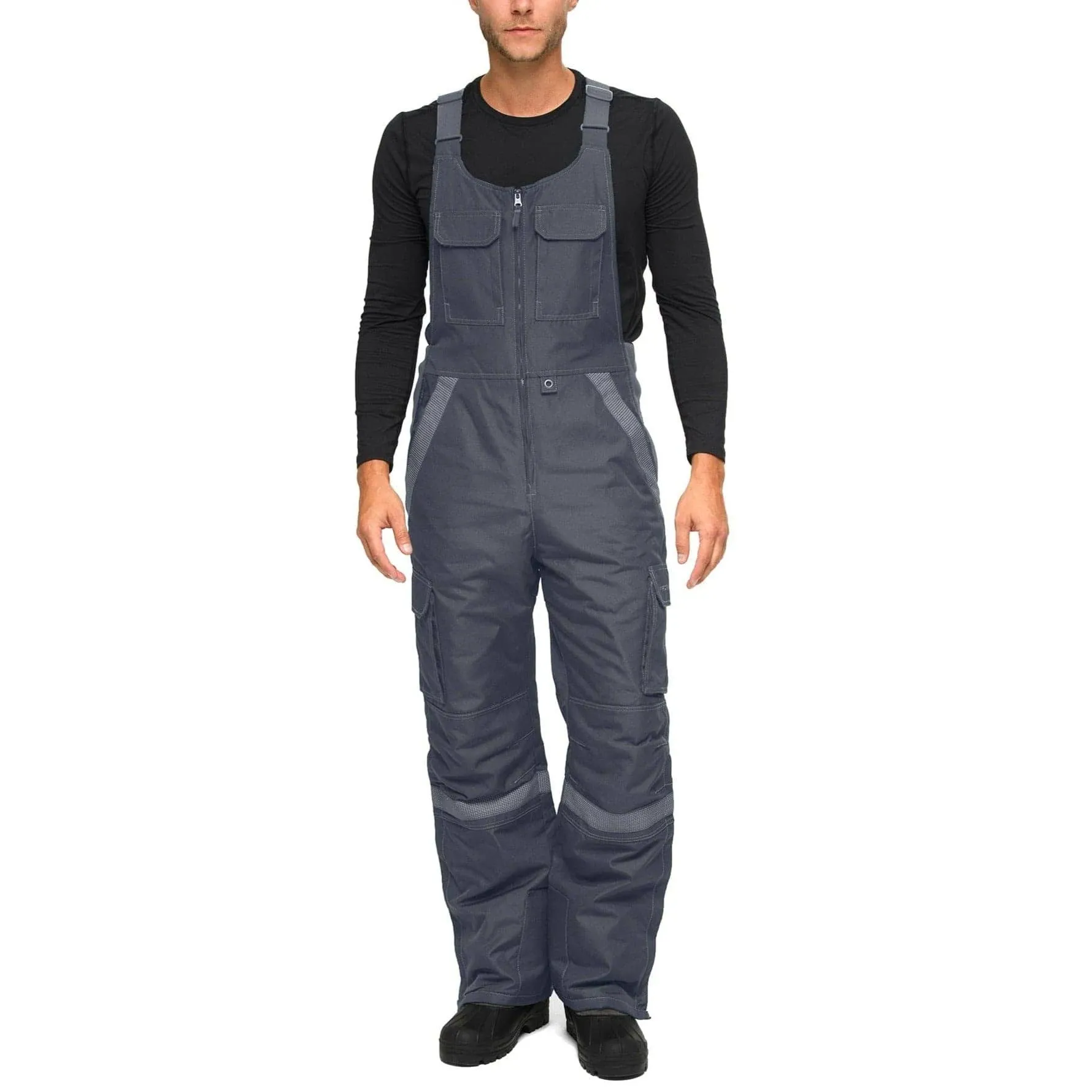 Arctix Men's Tundra Ballistic Bib Overalls with Added Visibility