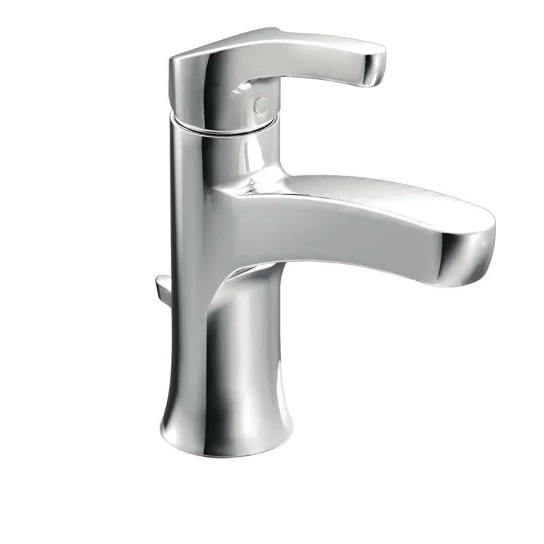 Moen WSL84533 Zarina Single Hole Bathroom Faucet - Chrome