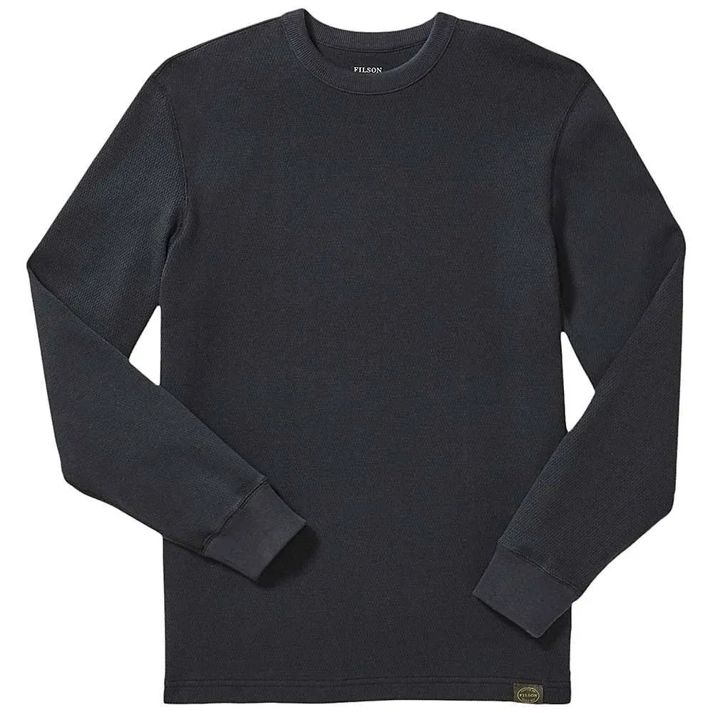 Waffle Knit Thermal Crewneck