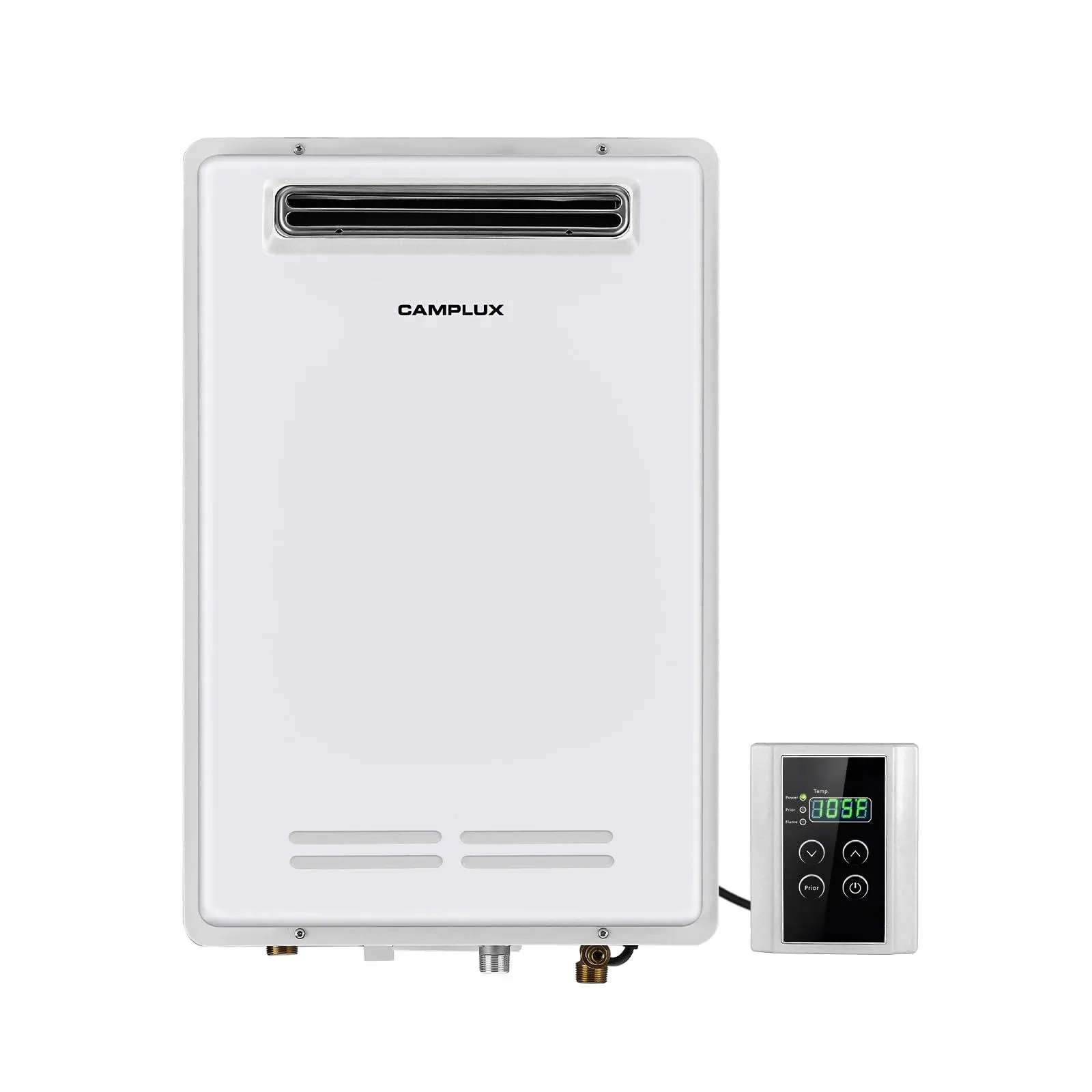 Camplux Wa686 NG 26 Litre 6.86 GPM Natural Gas High Capacity Outdoor Tankless Water Heater