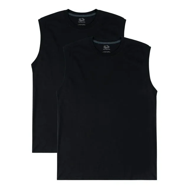 Fruit of the Loom Men's Eversoft Muscle Shirts