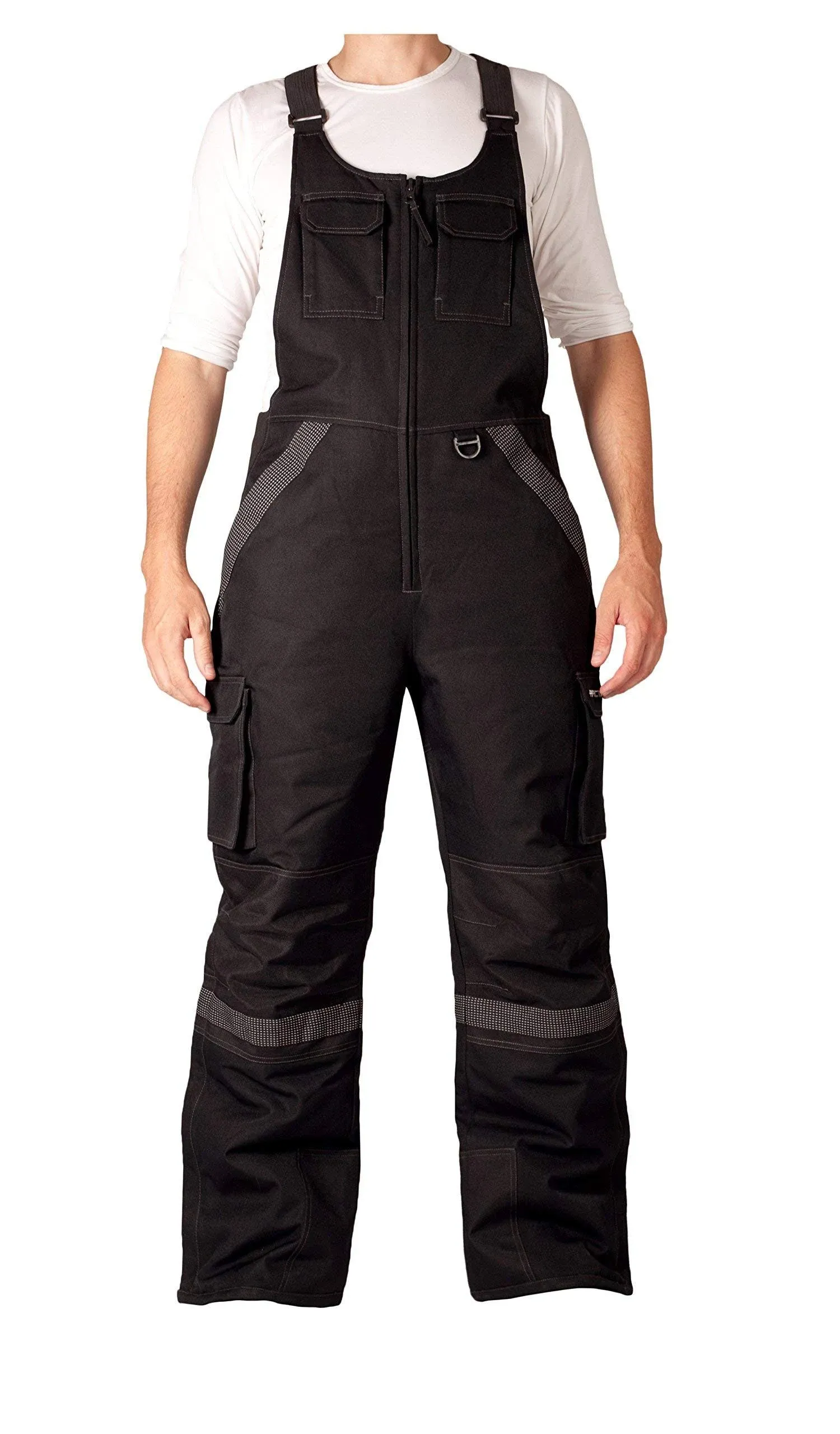 Arctix Men's Tundra Ballistic Bib Overalls with Added Visibility