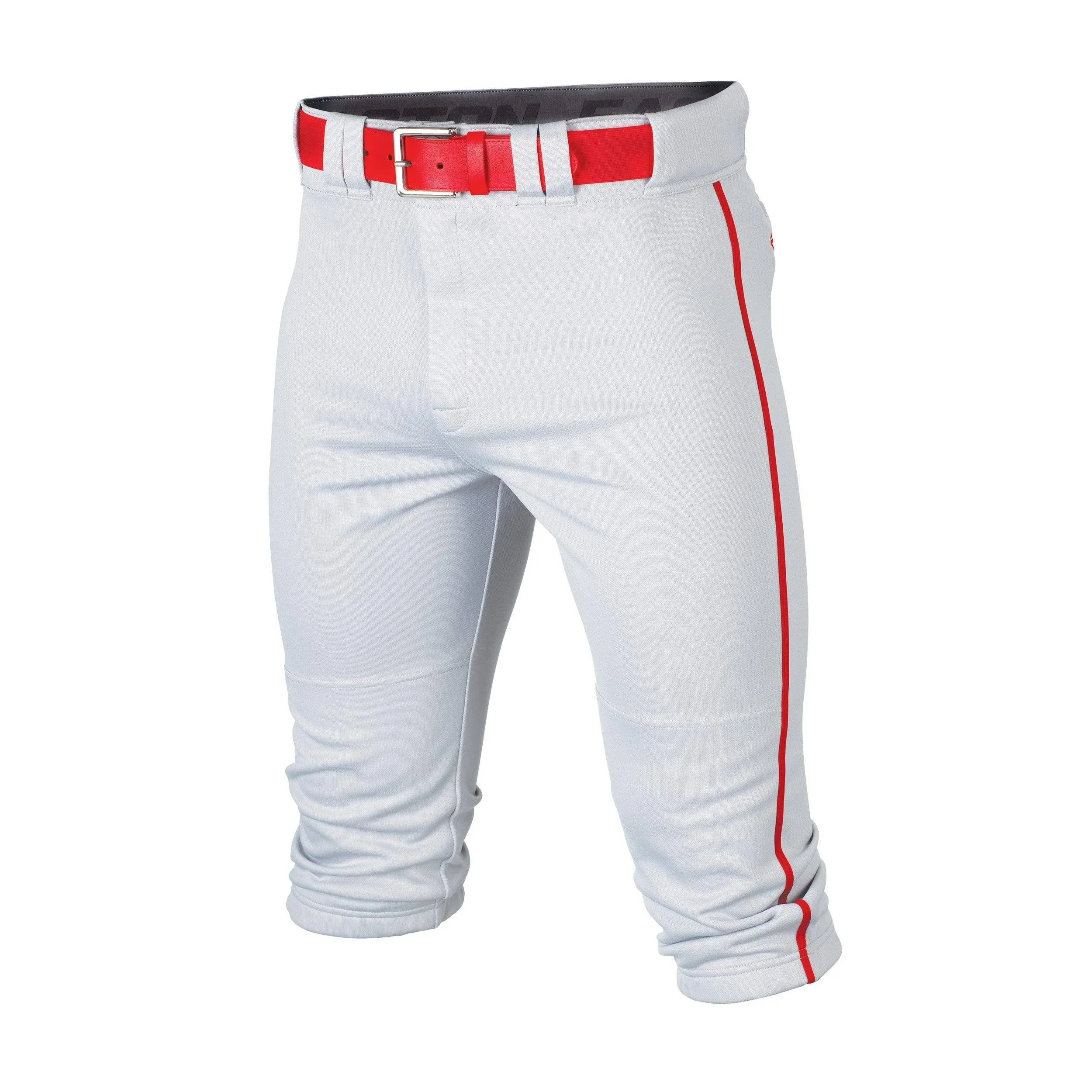 Easton Rival+ Piped Knicker Baseball Pant - White Red - Adult M