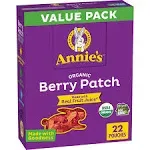 Annie's Organic Berry Patch Fruit Flavored Snacks