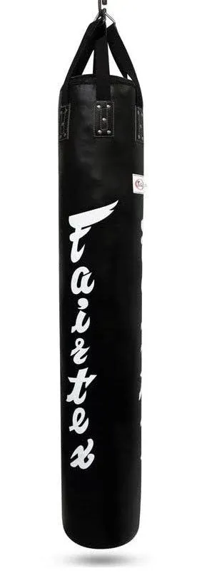 Fairtex HB6 6 ft. Banana Bag Punching Bag for Muay Thai, Kickboxing, MMA (HB6 Unfilled)