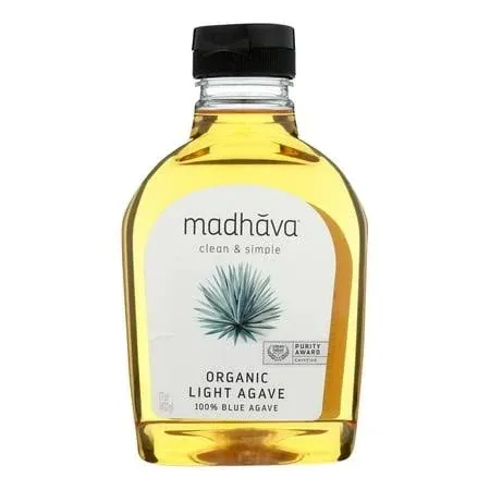 Madhava Honey Agave Nectar Golden Light - 17 oz