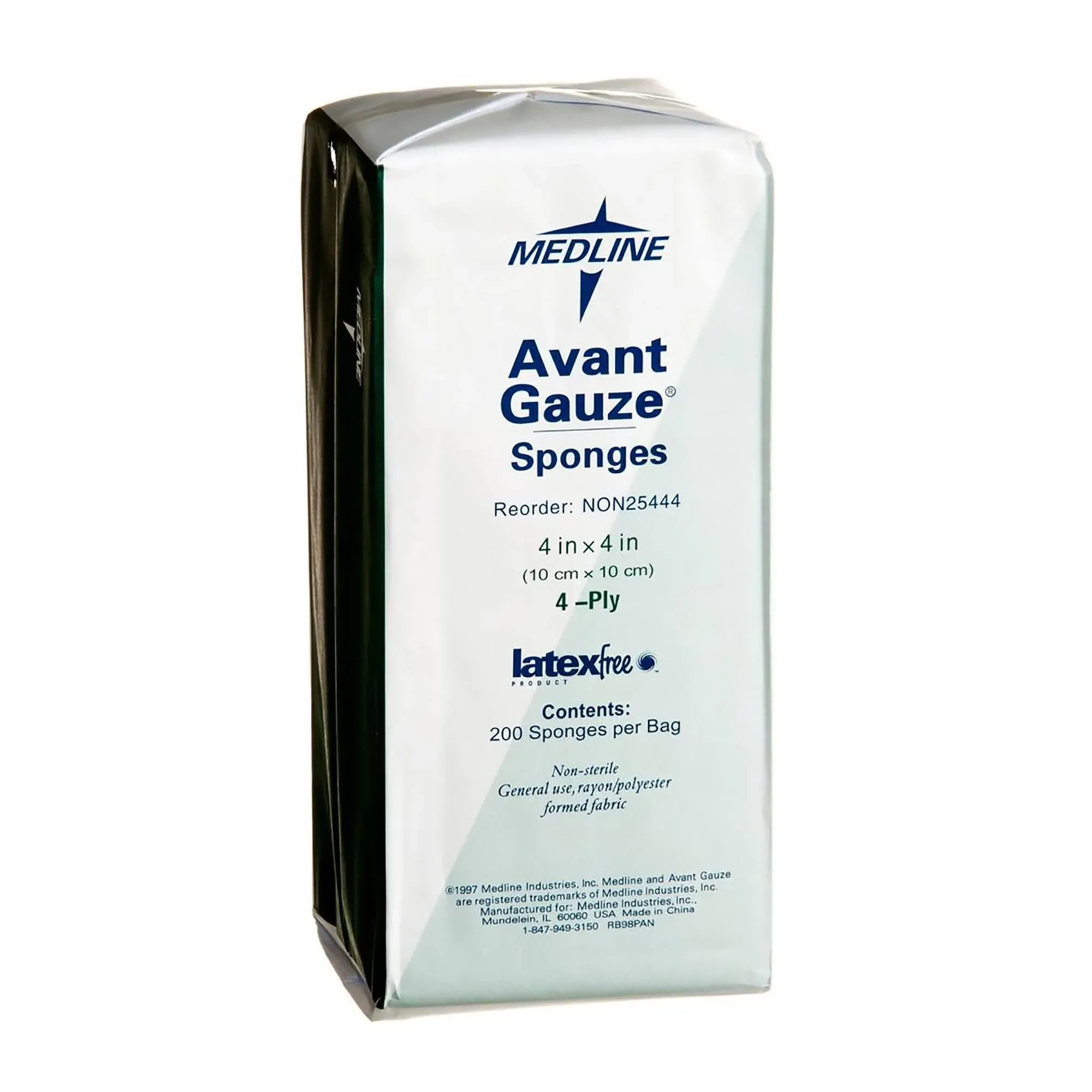 Medline - NON25444 - Avant Gauze Non-Woven Non-Sterile Sponges