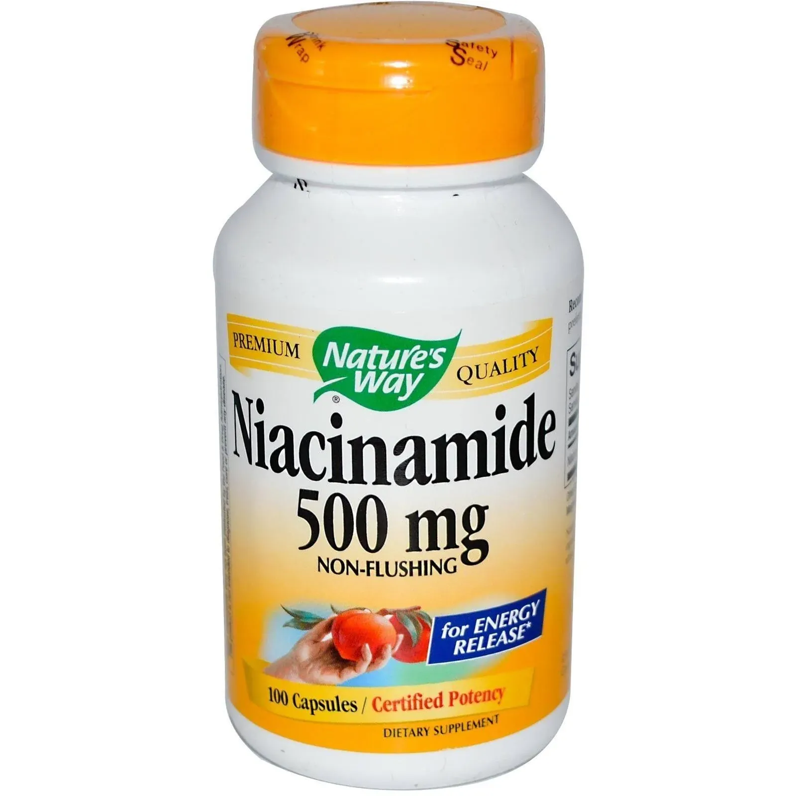 Niacinamide 500mg, 100 Capsules - Nature's Way