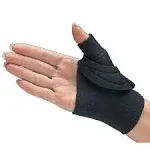 Comfort Cool Thumb CMC Restriction Splint Black / Medium / Left