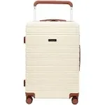 Travelers Club 2PC Navigate Luggage Set, Ivory, 20" Carry-On