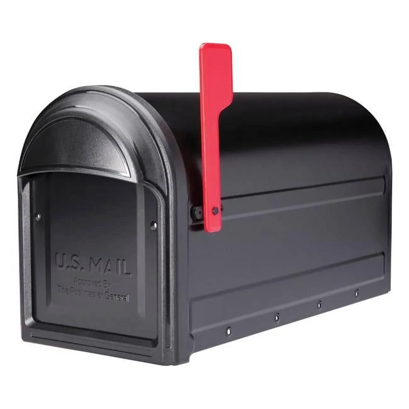 Architectural Mailboxes Barrington Post Mount Mailbox - Black