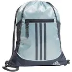 adidas Alliance II Sackpack, Active Maroon/Black Jersey/Black, One Size