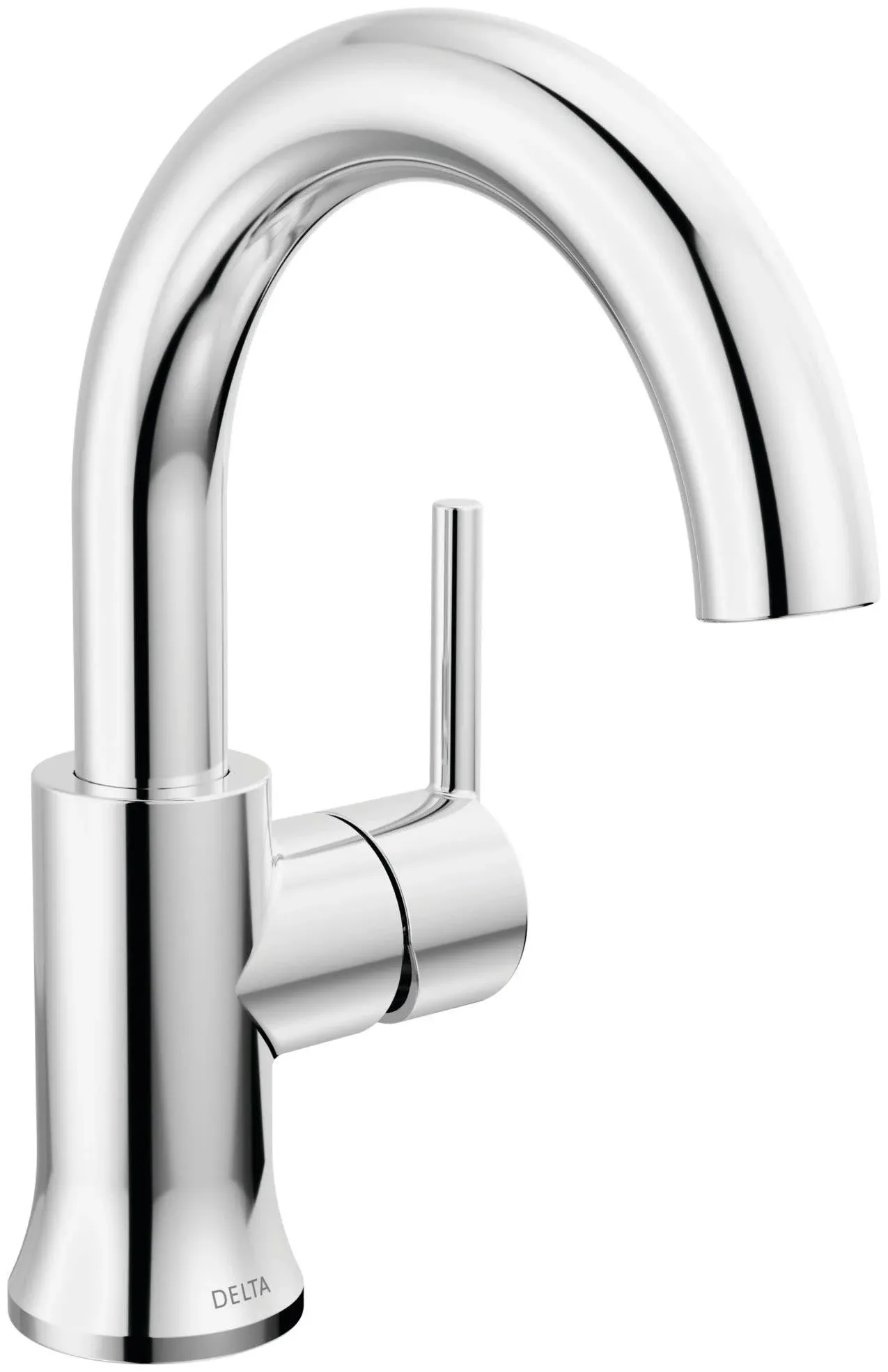 Delta 559HA-DST Chrome Trinsic Single Handle High-Arc Bathroom Faucet