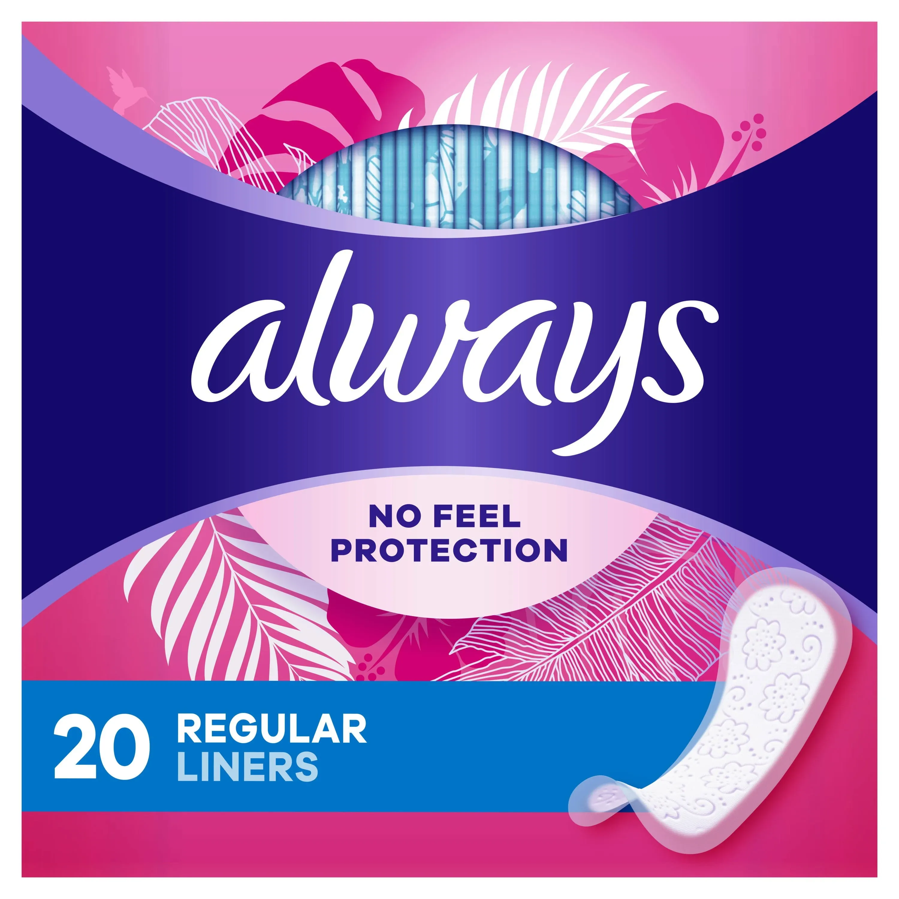 Always Thin Daily Liners Regular (20 units)