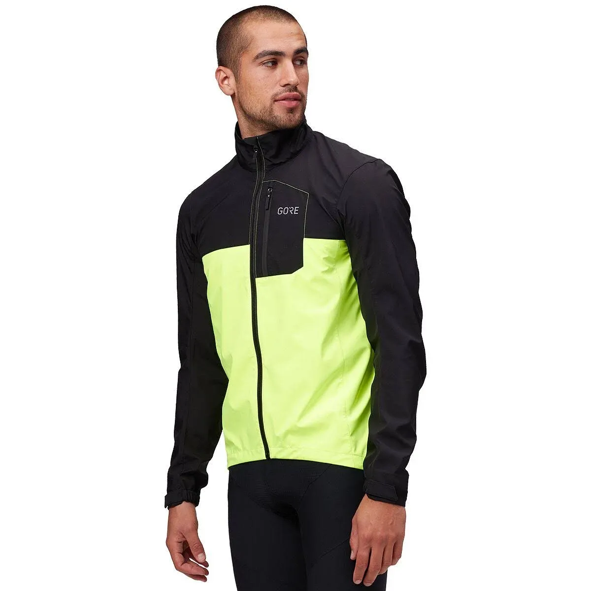 Gore Wear Men's Spirit Jacket - Small - Neon Yellow / Black