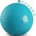 Yes4All Slam Ball, 10-40lb Medicine Ball, Durable PVC Sand Filled Workout Dynamic Weighted Balls for Exercise Core Strengthen