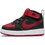 Toddler&#039;s Nike Court Borough Mid 2 Black/Universi<wbr/>ty Red-White (CD7784 003)