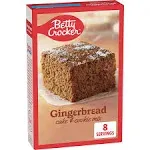 Betty Crocker Cake & Cookie Mix Gingerbread - 14.5 oz