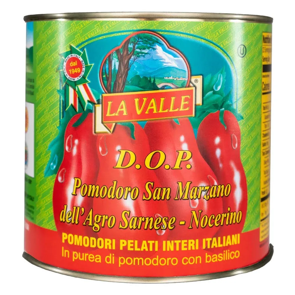 La Valle DOP Peeled Tomatoes, 5 lbs (2.5 kg)