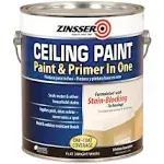 Zinsser Ceiling Paint/Primer - 1 gal bucket