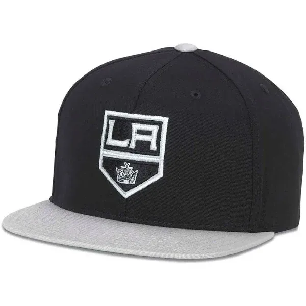 American Needle Outfield NHL Team Snapback Hat, Los Angeles Kings Black/Gray ...