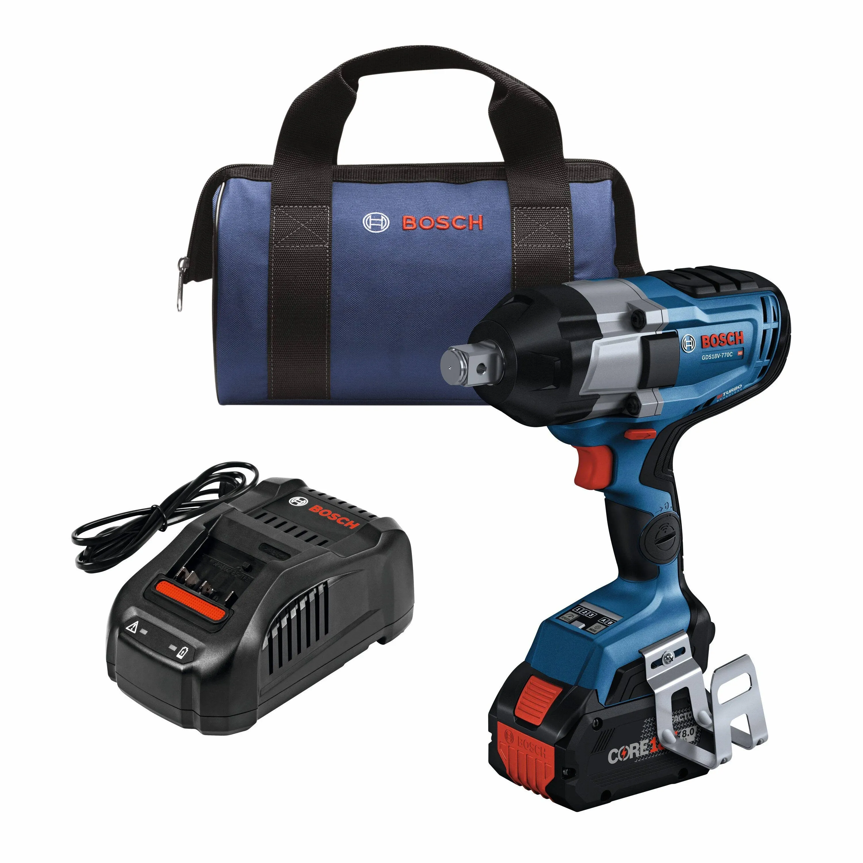 BOSCH GDS18V-770CB14 PROFACTOR™ 18V Connected 3/4 In. Impact Wrench Ki